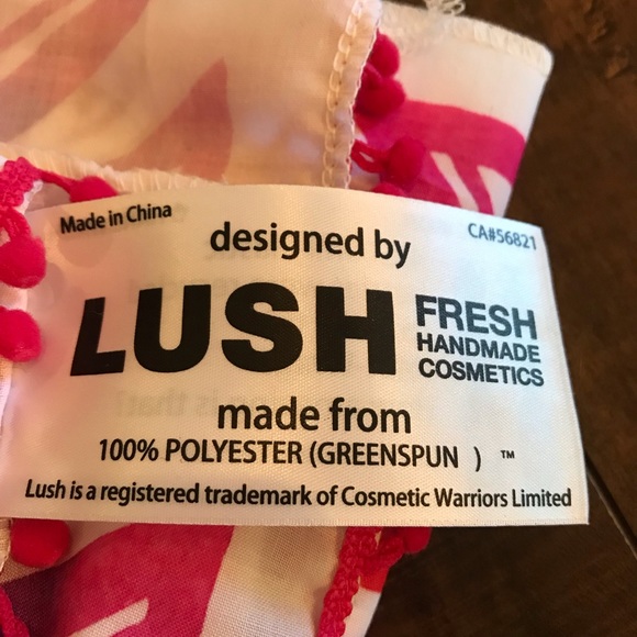 NWOT Lush Vibrant Multi coloured Scarf with Small ball tassels - Picture 4 of 8